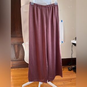Peter Cohen silk wide leg pants